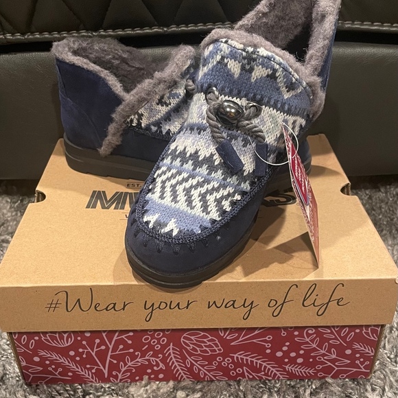 MUK LUKS Ziggy Wilshire Slip-on Low Booties Women Size 6 - Picture 1 of 12